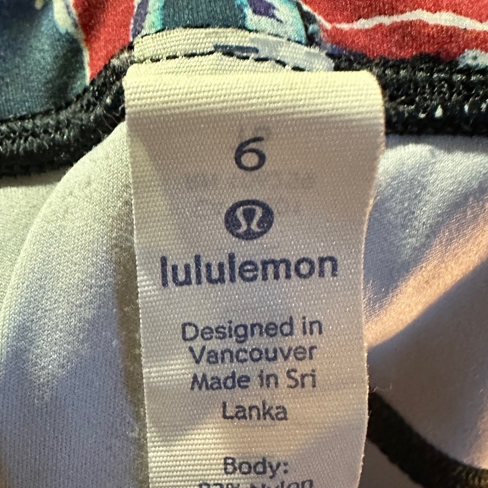 Lululemon *RARE*Athletica Break Free Tight Women’s Size 6 NWOT - Picture 11 of 14